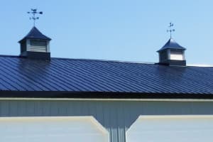 Metal roof